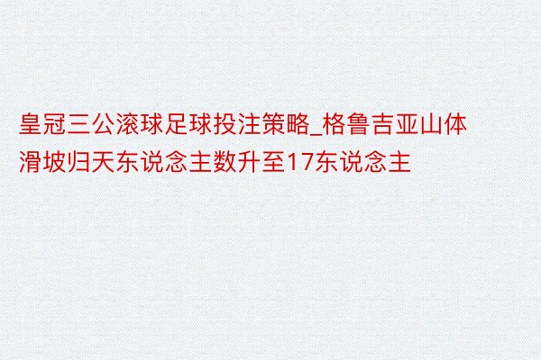 皇冠三公滚球足球投注策略_格鲁吉亚山体滑坡归天东说念主数升至17东说念主